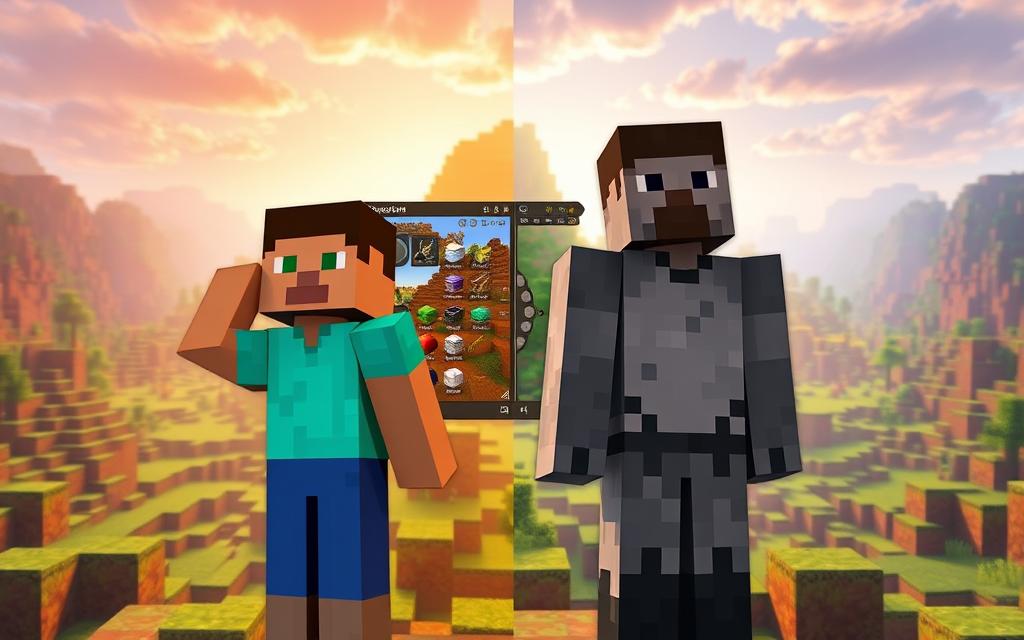 Java vs Bedrock Edition comparison